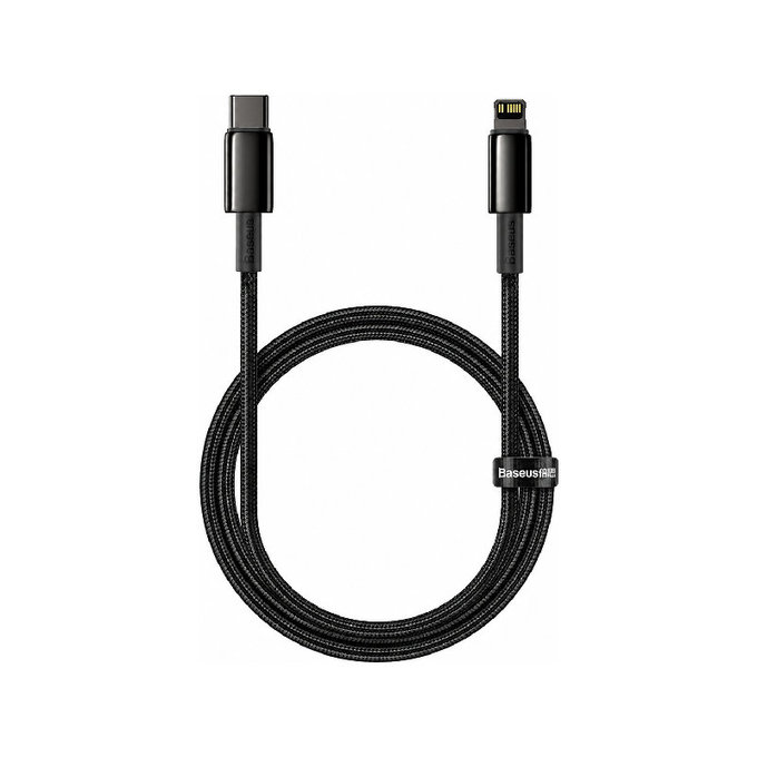 Baseus - Kabel Lightning/USB-C, 1.5m, crna