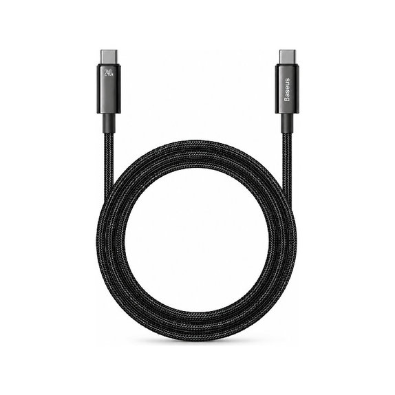 Baseus - Kabel USB-C/USB-C, 1.5m, crna