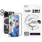 Bundle Hoops Ceramic + Kaljeno staklo UWF Ceramic + Maska Kickstand za iPhone 16 Pro, CARE