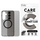 Maska Smokey s crnim QI za Samsung Galaxy S25+, Crna, PanzerGlass