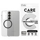 Maska Urban Combat s crnim QI za Samsung Galaxy S25+, Prozirna, PanzerGlass