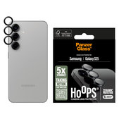Zaštita objektiva kamere Hoops Ceramic za Samsung S25, Crna, PanzerGlass