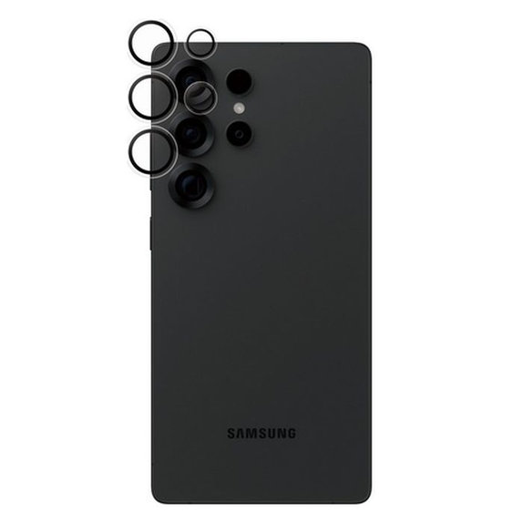 PanzerGlass - Zaštitni poklopac za objektiv kamere Hoops za Samsung Galaxy S25 Ultra, transparent