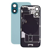 Apple iPhone 16 - Stražnje staklo kućišta + staklo kamere + metalni okvir + Magsafe magnet (Teal)