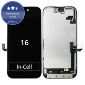 Apple iPhone 16 - LCD zaslon + zaslon osjetljiv na dodir + okvir In-Cell FixPremium