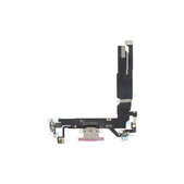 Apple iPhone 16 - Konektor za punjenje + Flex kabel (Pink)