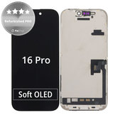 Apple iPhone 16 Pro - LCD zaslon + zaslon osjetljiv na dodir + okvir Refurbished PRO