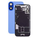 Apple iPhone 16 Plus - Stražnje staklo kućišta + staklo kamere + metalni okvir + Magsafe magnet (Ultramarine)