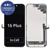 Zaslon In-Cell FHD za iPhone 16 Plus, Dodirni ekran s okvirom, FixPremium
