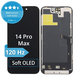Zaslon Soft OLED 120Hz za iPhone 14 Pro Max, Dodirni ekran s okvirom, FixPremium