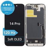 Apple iPhone 14 Pro - LCD zaslon + zaslon osjetljiv na dodir + okvir Soft OLED FixPremium 120Hz