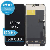 Apple iPhone 13 Pro Max - LCD zaslon + zaslon osjetljiv na dodir + okvir Soft OLED FixPremium 120Hz
