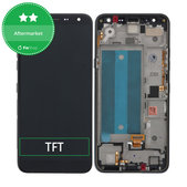LG K40 - LCD zaslon + zaslon osjetljiv na dodir + okvir (Black) TFT