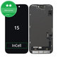 Zaslon In-Cell HD+ za iPhone 15, Dodirni ekran s okvirom