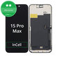 Apple iPhone 15 Pro Max - LCD zaslon + zaslon osjetljiv na dodir + okvir InCell HD+