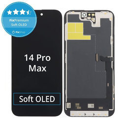 Apple iPhone 14 Pro Max - LCD zaslon + zaslon osjetljiv na dodir + okvir Soft OLED FixPremium JCID