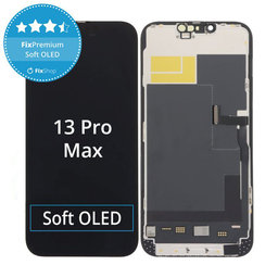 Apple iPhone 13 Pro Max - LCD zaslon + zaslon osjetljiv na dodir + okvir Soft OLED FixPremium JCID