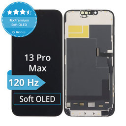 Zaslon Soft OLED za iPhone 13 Pro Max - Dodirno staklo + Okvir, DIAGNOSTIC