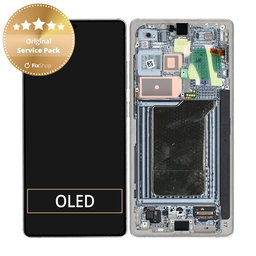 Samsung Galaxy S25 Ultra - LCD zaslon + zaslon osjetljiv na dodir + okvir (Titanium Silver) - GH82-36387A Genuine Service Pack