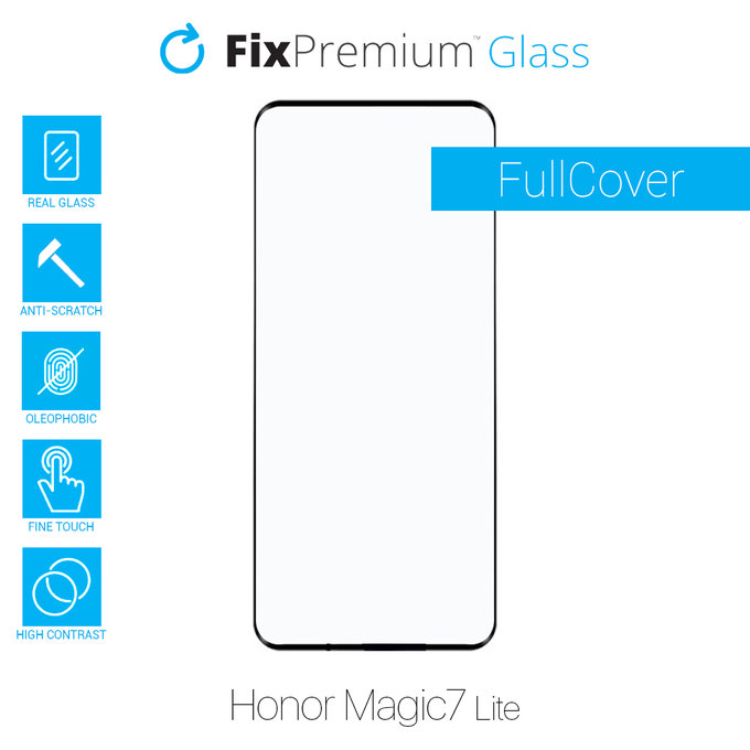 FixPremium FullCover Glass - Kaljeno Staklo za Honor Magic7 Lite