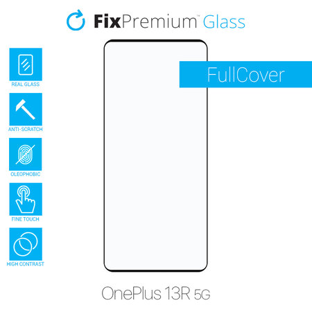 FixPremium FullCover Glass - Kaljeno Staklo za OnePlus 13R 5G CPH2645