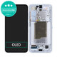 Samsung Galaxy S25 - LCD zaslon + zaslon osjetljiv na dodir + okvir (Icy Blue) OLED