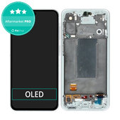 Samsung Galaxy A56 A566E - LCD zaslon + zaslon osjetljiv na dodir + okvir (Awesome Lightgray) OLED