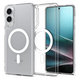 Spigen - Maska Ultra Hybrid s MagSafe za Samsung Galaxy S25 Edge, bijela