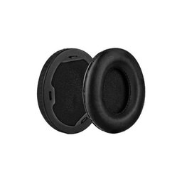 Zamjenski jastučići za uši za Beats Studio 1, Memorijska pjena + PU koža, Crne, 1 Par