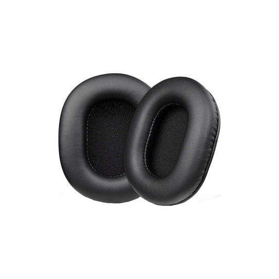 Zamjenski jastučići za uši za Sony MDR-7506, Memorijska pjena + PU Koža, Crne, 1 Par
