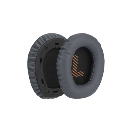 Zamjenski jastučići za uši za JBL Quantum 100, Memorijska pjena + PU Koža, Tamno siva, 1 Par