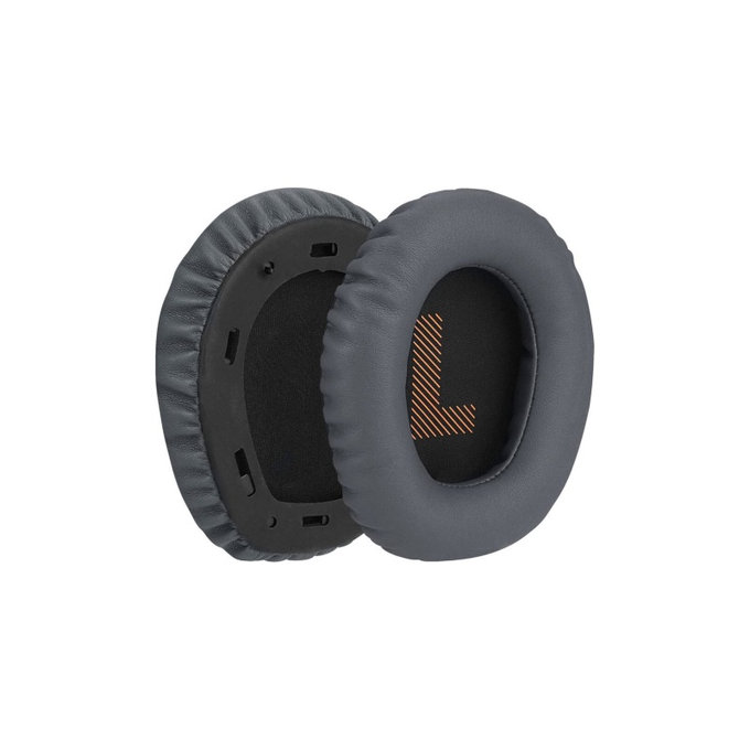 Zamjenski jastučići za uši za JBL Quantum 100, Memorijska pjena + PU Koža, Tamno siva, 1 Par