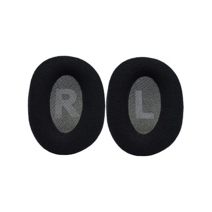 Zamjenski jastučići za uši za Logitech G Pro X, Tekstilni, Crne, Hladni gel, 1 Par