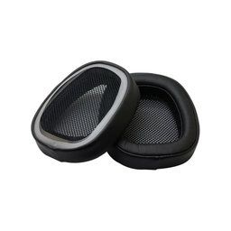 Zamjenski jastučići za uši za Logitech G433, Memorijska pjena + PU Koža, Crne, 1 Par