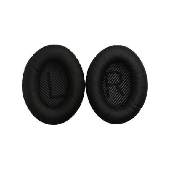 Zamjenski jastučići za uši za Bose QuietComfort 35, Memorijska pjena + PU koža, Crne, 1 Par