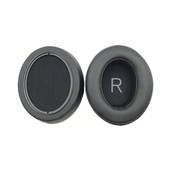 Zamjenski jastučići za uši za Sennheiser Momentum 3.0, Memorijska pjena + PU Koža, Crne, 1 Par