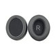 Zamjenski jastučići za uši za Sennheiser Momentum 3.0, Memorijska pjena + PU Koža, Crne, 1 Par