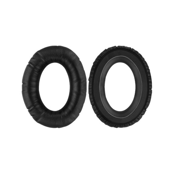 Zamjenski jastučići za uši za Sennheiser HD650, Memorijska pjena + PU Koža, Crne, 1 Par