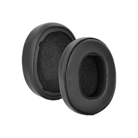 Zamjenski jastučići za uši za Skullcandy Hesh 3.0, Crusher, Memorijska pjena + PU Koža, Crne, 1 Par