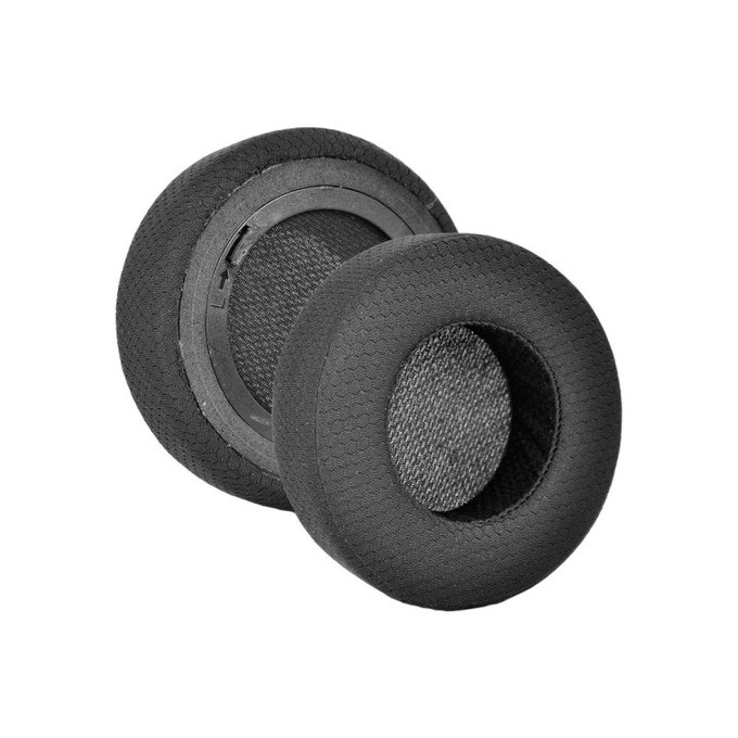 Zamjenski jastučići za uši za Corsair Virtuoso RGB, Memorijska pjena + Tekstilni, Crne, 1 Par