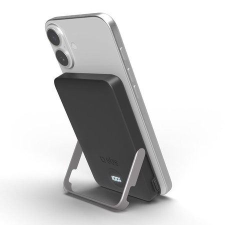 SBS - PowerBank 5000mAh, 20W, Power Delivery, Mag Stand, crna