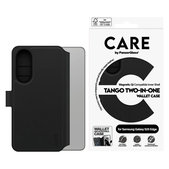 Maska Wallet Tango Two-In-One s QI za Samsung Galaxy S25 Edge, Crna, PanzerGlass