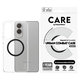 Maska Urban Combat s crnim QI za Samsung Galaxy S25 Edge, Prozirna, PanzerGlass