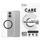 Maska Urban Combat s crnim QI za Samsung Galaxy S25 Edge, Prozirna, PanzerGlass