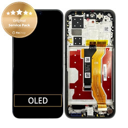 Honor 400 Pro - LCD zaslon + zaslon osjetljiv na dodir + okvir (Lunar Grey) - 0235APLD Genuine Service Pack