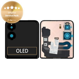 Xiaomi Mix Flip 2405CPX3DC - LCD zaslon + zaslon osjetljiv na dodir (vanjski) (Black) - 560004000N800 Genuine Service Pack