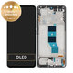 Xiaomi Poco M7 Pro 5G - LCD zaslon + zaslon osjetljiv na dodir + okvir (Green) - 5600060O17P00 Genuine Service Pack