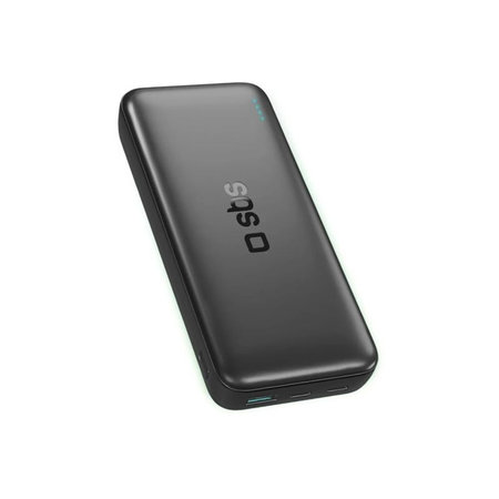 SBS - PowerBank 20000mAh, 10W, Infinity, LiFePO4, USB-C/USB-A, crna