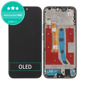 Honor 400 Lite - LCD zaslon + zaslon osjetljiv na dodir + okvir (Velvet Black) OLED