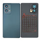 Motorola Edge 50 Fusion - Poklopac baterije komplet (Forest Blue)